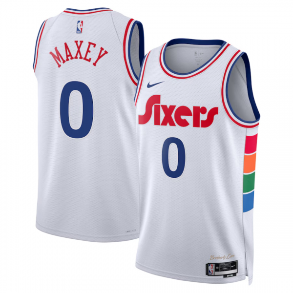 Tyrese Maxey Philadelphia 76ers Jersey