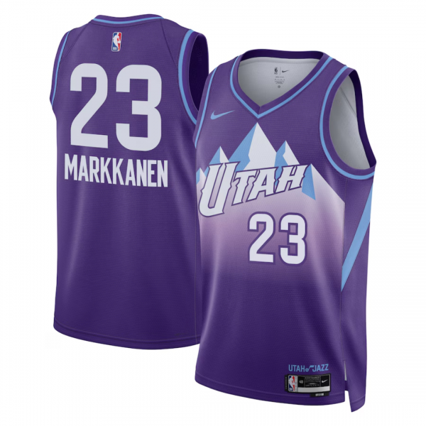 Lauri Markkanen Utah Jazz Jersey