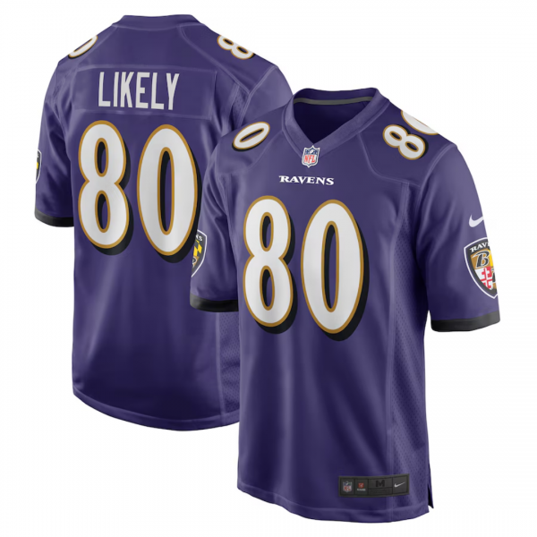 Isaiah Likely Baltimore Ravens Jersey