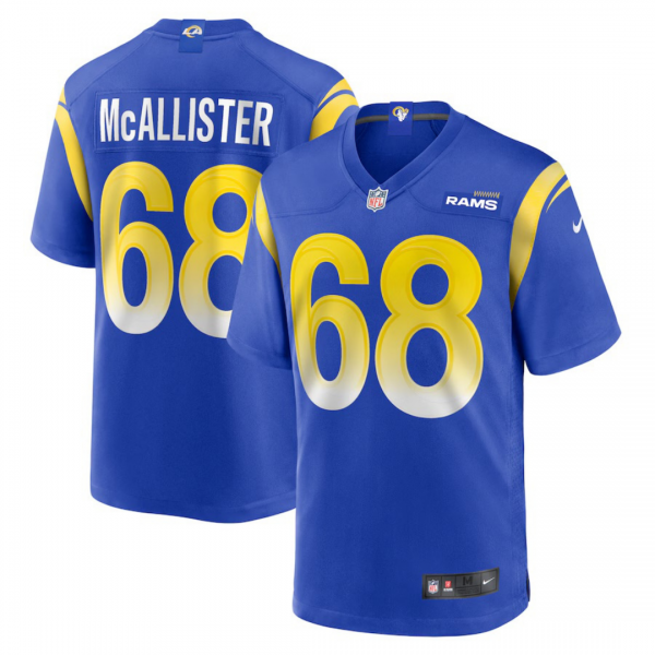 Mike McAllister Los Angeles Rams Jersey