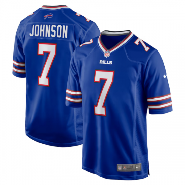 Taron Johnson Buffalo Bills Jersey