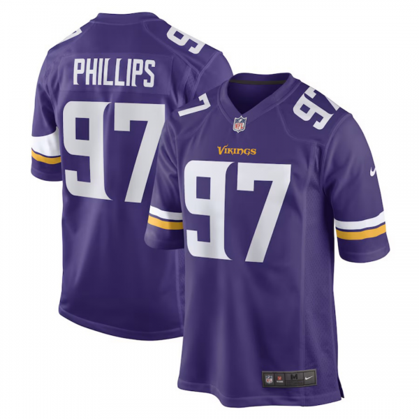 Harrison Phillips Minnesota Vikings Jersey