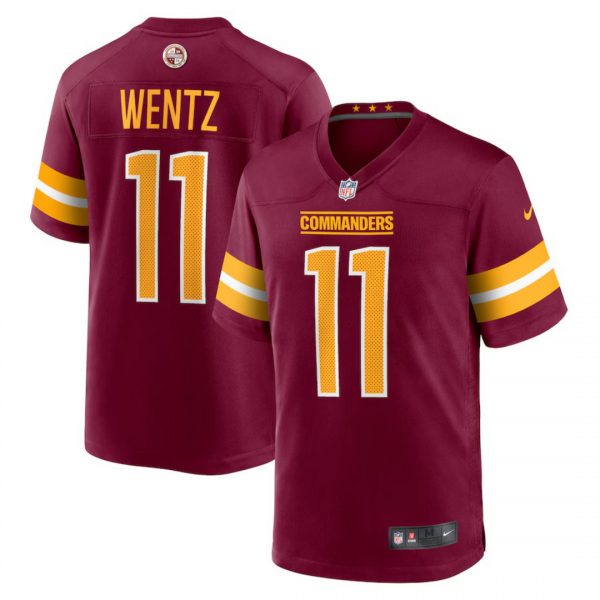 Carson Wentz Washington Commanders Jersey