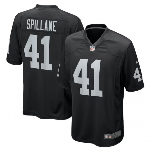 Robert Spillane Las Vegas Raiders Jersey