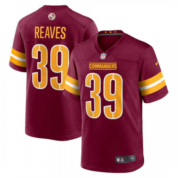 Jeremy Reaves Washington Commanders Jersey