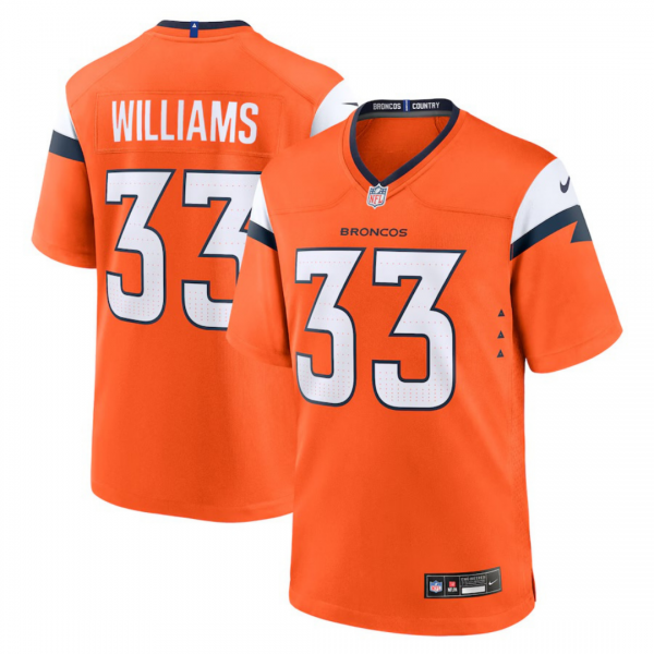 Javonte Williams Denver Broncos Jersey