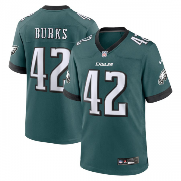 Oren Burks Philadelphia Eagles Jersey