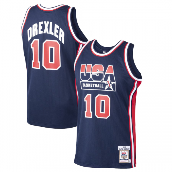 Clyde Drexler 1992 Team USA Jersey