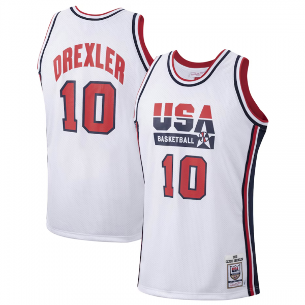 Clyde Drexler 1992 Team USA Jersey