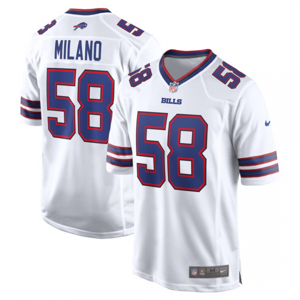 Matt Milano Buffalo Bills Jersey