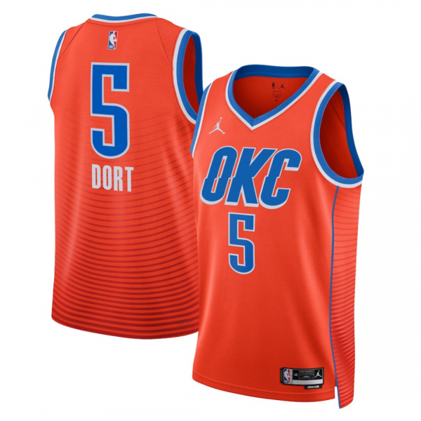 Luguentz Dort Oklahoma City Thunder Jersey