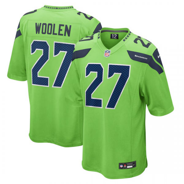 Tariq Woolen Seattle Seahawks Jersey