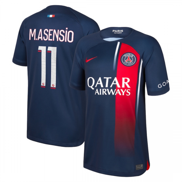 Marco Asensio Paris Saint-Germain Jersey