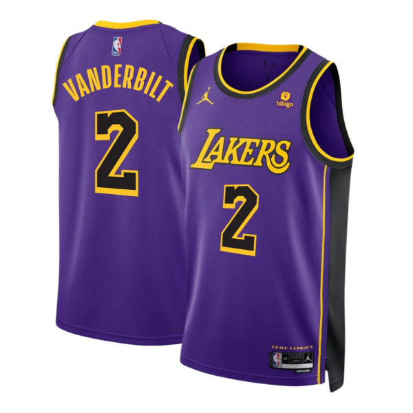 Jarred Vanderbilt Los Angeles Lakers Jersey