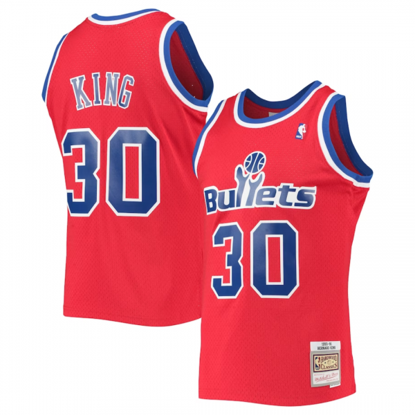 Bernard King Washington Bullets Jersey