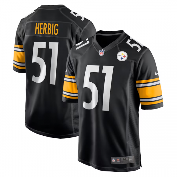 Nick Herbig Pittsburgh Steelers Jersey