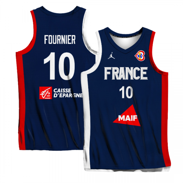 Evan Fournier France Jersey