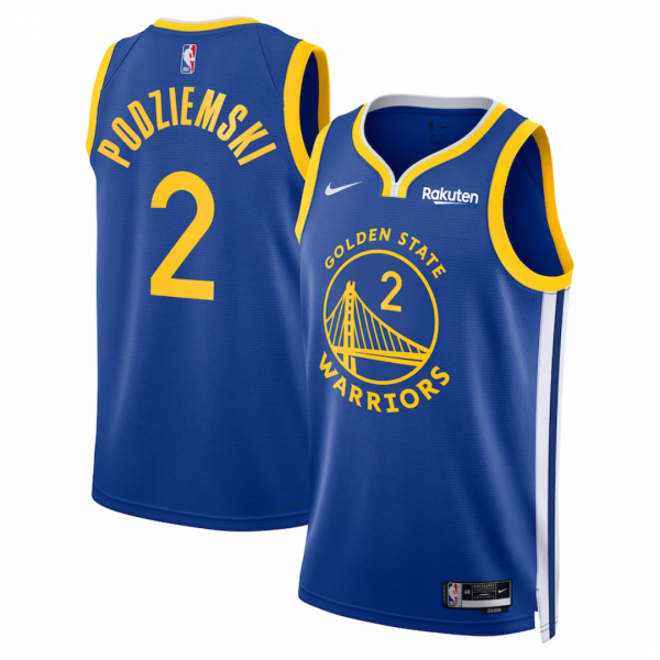 Brandin Podziemski Golden State Warriors Jersey