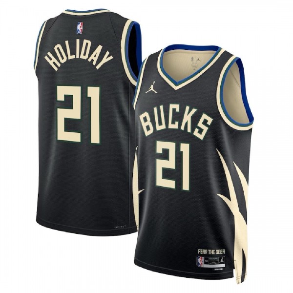 Jrue Holiday Milwaukee Bucks Jersey