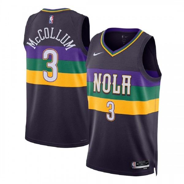 CJ McCollum New Orleans Pelicans Jersey