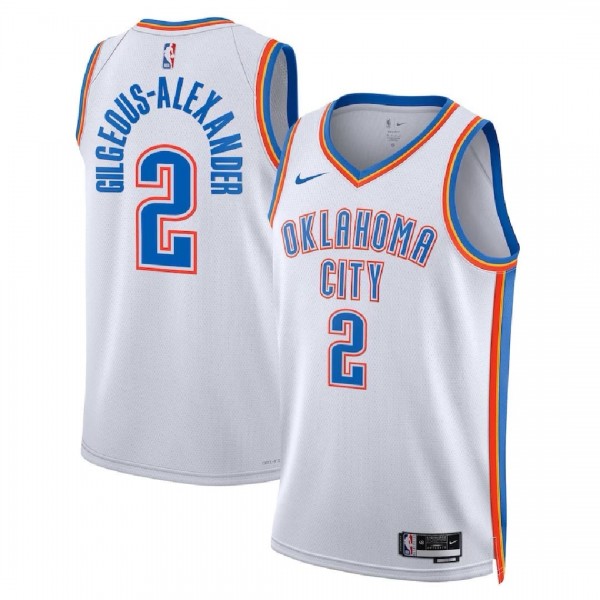 Shai Gilgeous-Alexander Oklahoma City Thunder Jersey