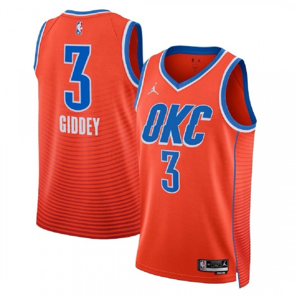 Josh Giddey Oklahoma City Thunder Jersey