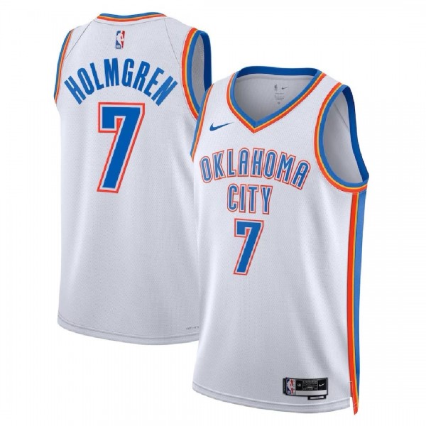 Chet Holmgren Oklahoma City Thunder Jersey