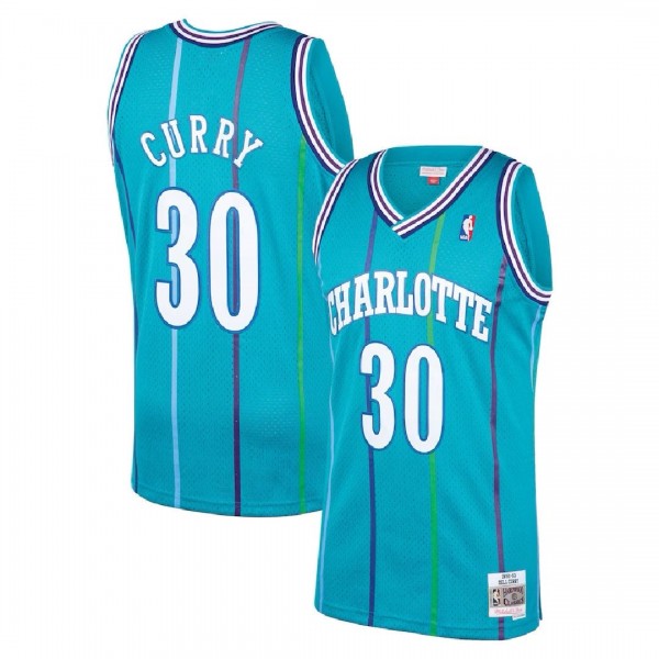 Dell Curry Charlotte Hornets Jersey