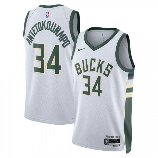 Giannis Antetokounmpo Milwaukee Bucks Jersey