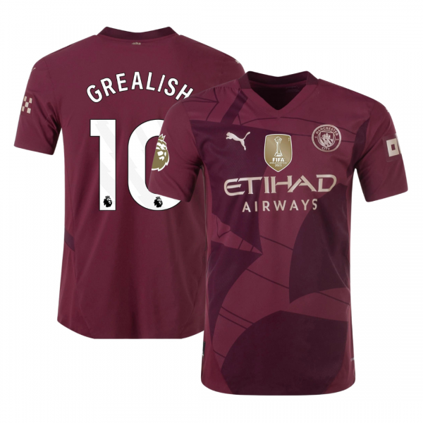 Jack Grealish Manchester City Jersey