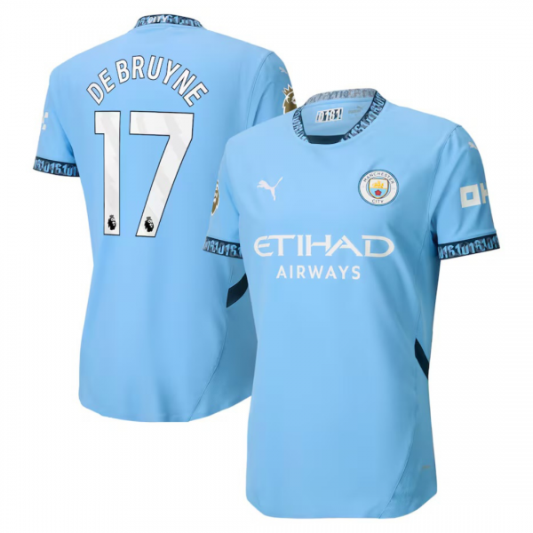 Kevin De Bruyne Manchester City Jersey