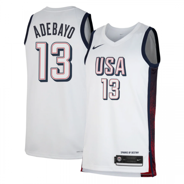 Bam Adebayo 2024 Team USA Jersey