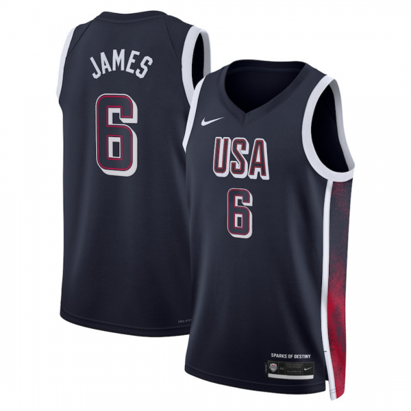 LeBron James 2024 Team USA Jersey