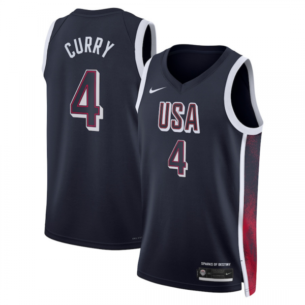 Stephen Curry 2024 Team USA Jersey