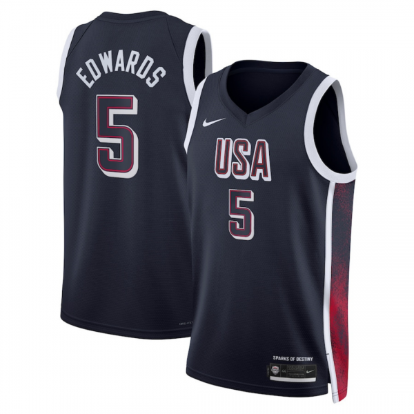 Anthony Edwards 2024 Team USA Jersey