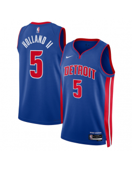 Ron Holland II Detroit Pistons Jersey