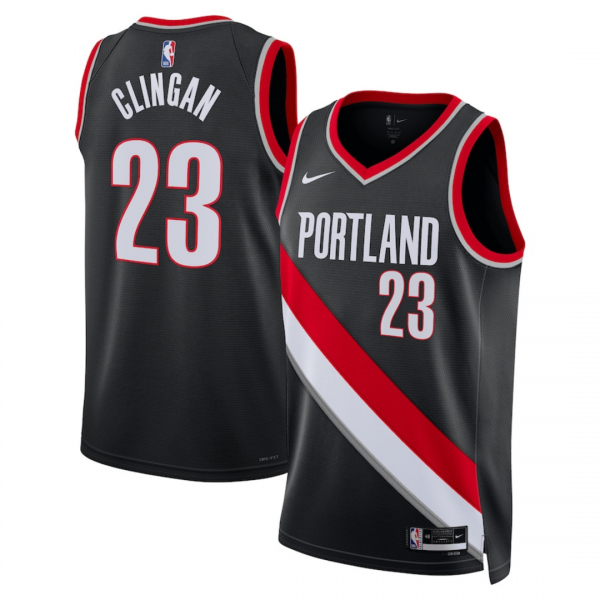 Donovan Clingan Portland Trail Blazers Jersey