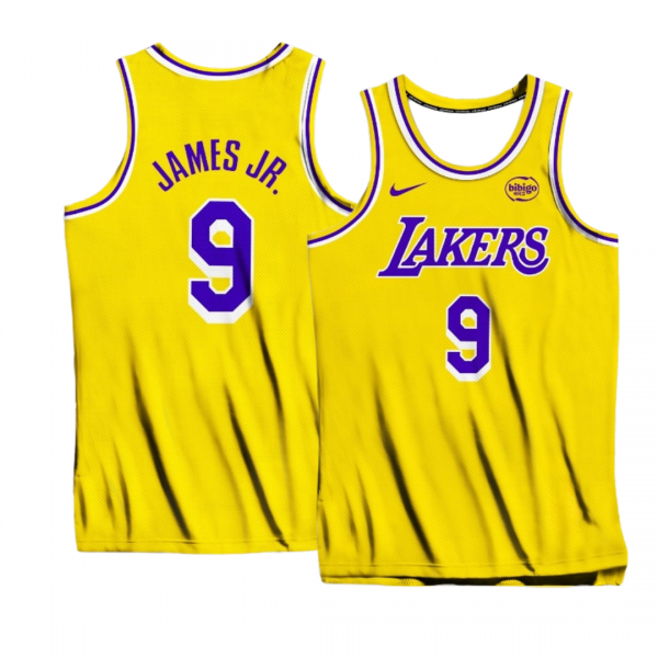 Bronny James Los Angeles Lakers Jersey