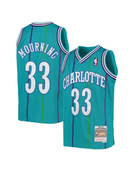 Alonzo Mourning Charlotte Hornets Jersey