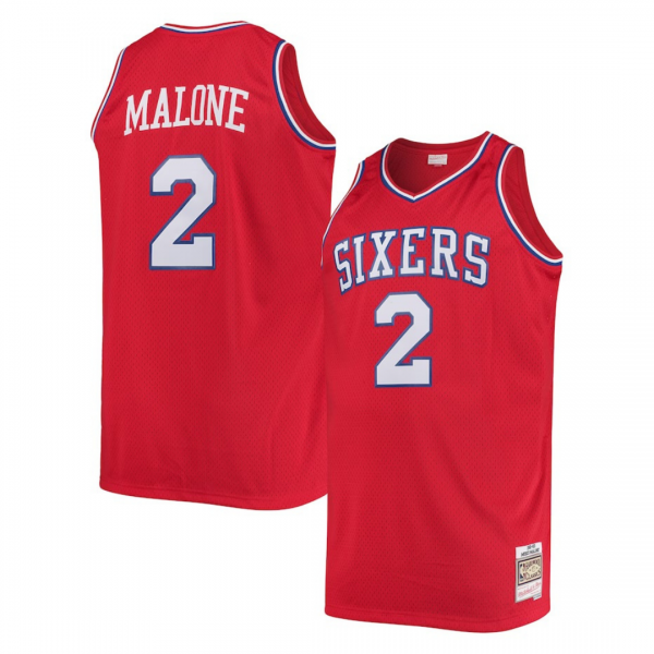 Moses Malone Philadelphia 76ers Jersey