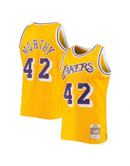 James Worthy Los Angeles Lakers Jersey