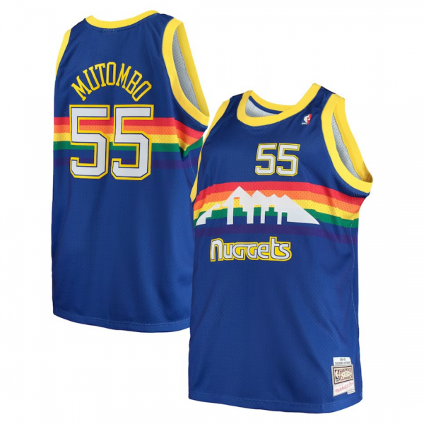 Dikembe Mutombo Denver Nuggets Jersey