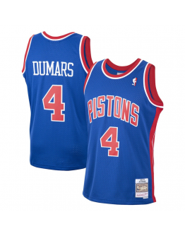 Joe Dumars Detroit Pistons Jersey