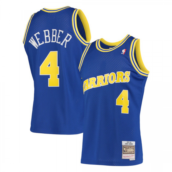 Chris Webber Golden State Warriors Jersey