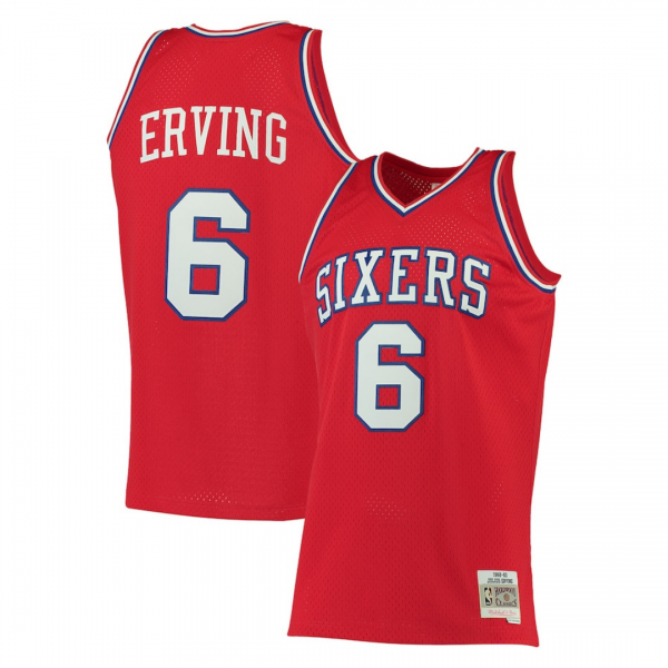 Julius Erving Philadelphia 76ers Jersey